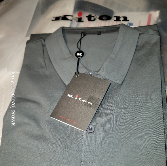 Kiton Men's Polo Shirt - Picture 4 of 4